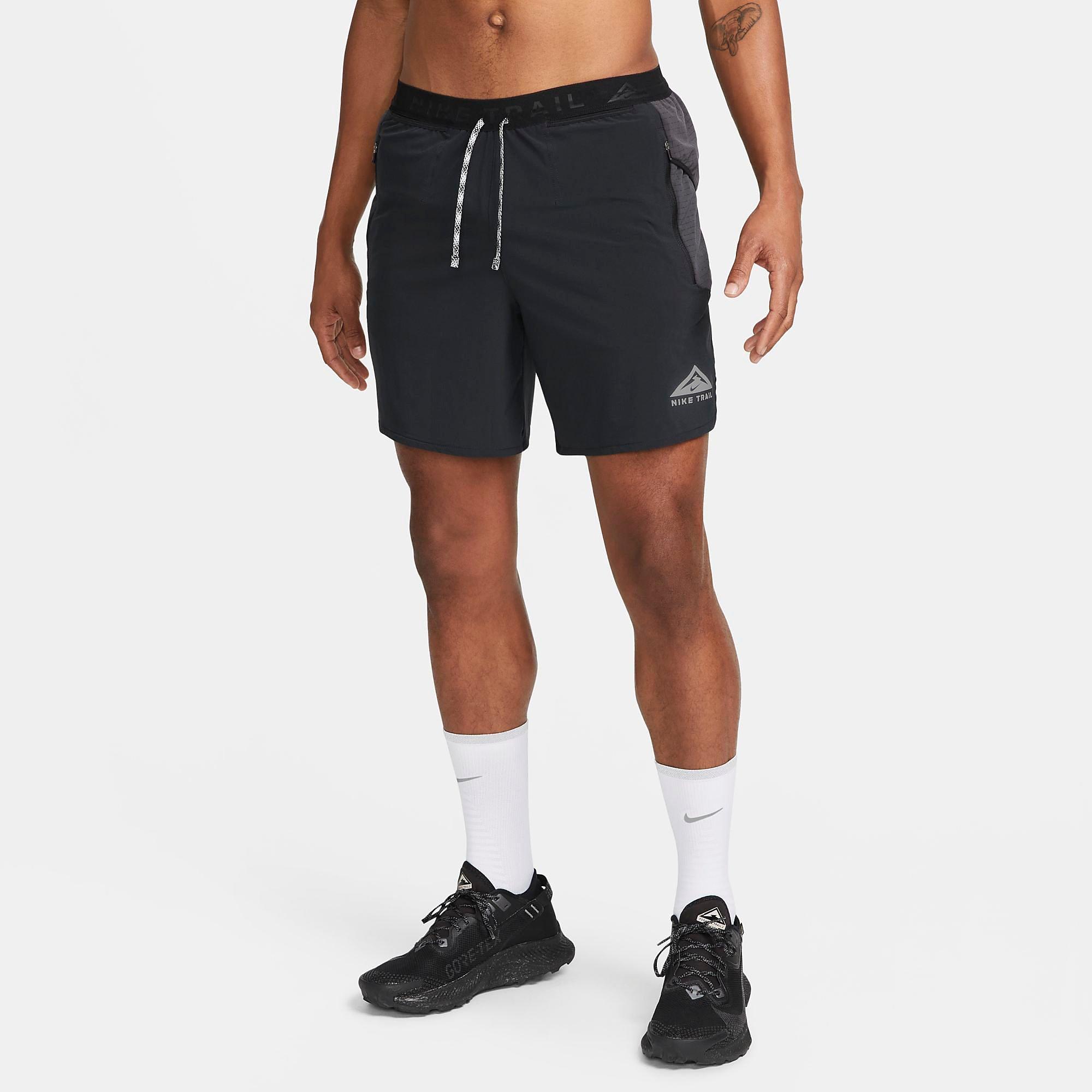 Mens Nike Trail Second Sunrise Dri-FIT Brief-Lined 7 Running Shorts