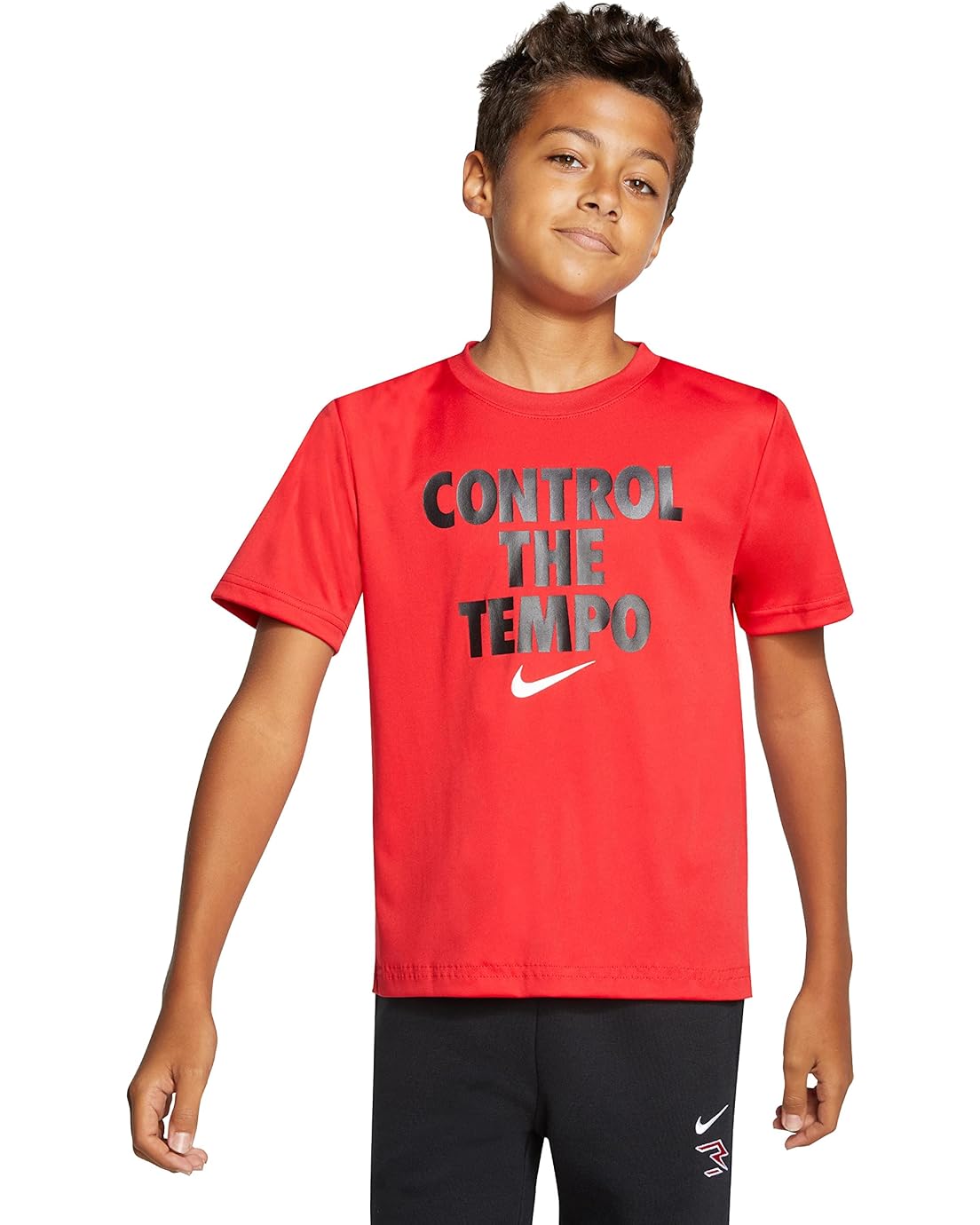 Nike 3BRAND Kids Control The Tempo Tee (Big Kids)