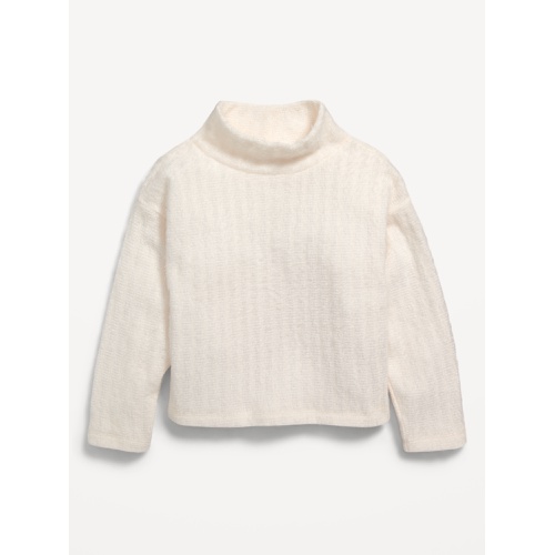 올드네이비 Cozy-Knit Mock-Neck Cropped Sweater for Toddler Girls