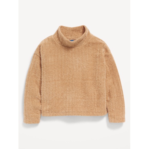 올드네이비 Cozy-Knit Mock-Neck Cropped Sweater for Toddler Girls
