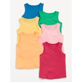 Tank Top 6-Pack for Toddler Girls Hot Deal