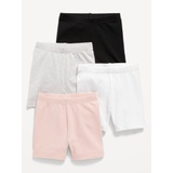 Jersey Biker Shorts 4-Pack for Toddler Girls Hot Deal