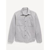 Cozy-Knit Long-Sleeve Pocket Shirt for Boys