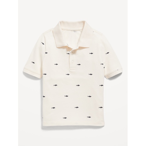 올드네이비 Printed Short-Sleeve Polo Shirt for Toddler Boys Hot Deal