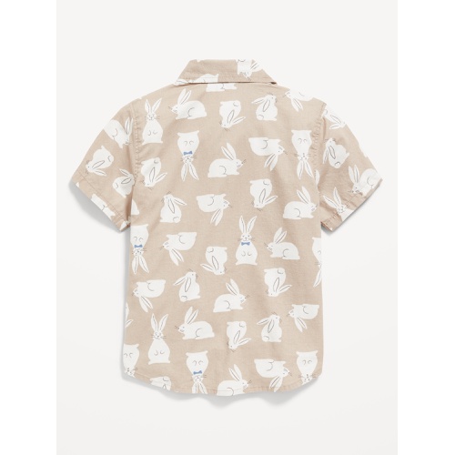 올드네이비 Printed Poplin Shirt & Bow-Tie Set for Toddler Boys