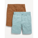 Uniform Twill Shorts 2-Pack for Boys (At Knee) Hot Deal