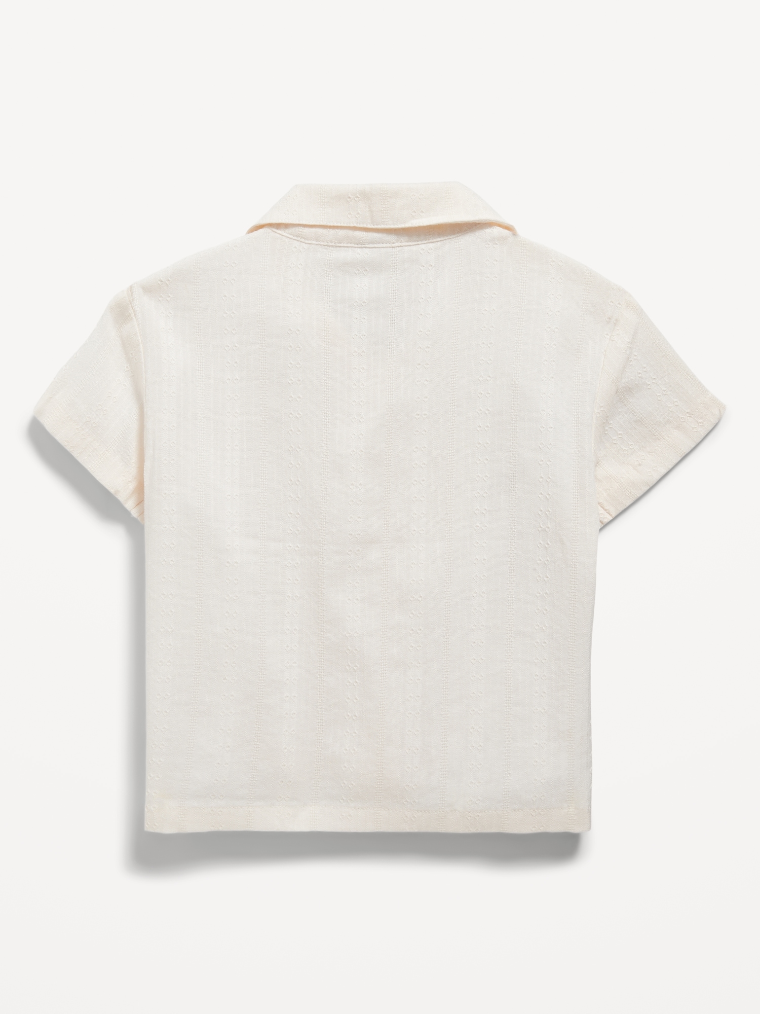 올드네이비 Textured Dobby Camp Shirt for Baby Hot Deal