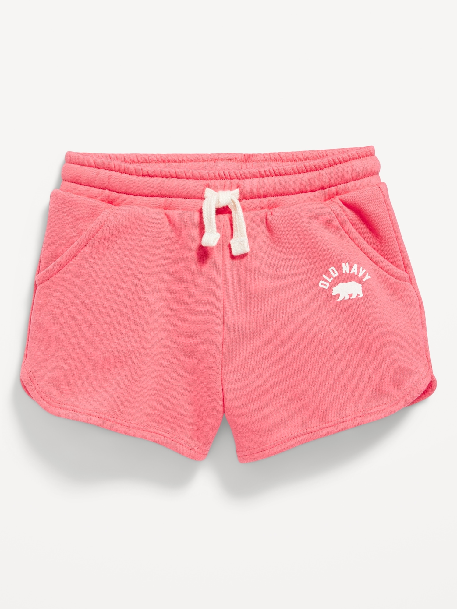 올드네이비 Logo-Graphic Dolphin-Hem Fleece Shorts for Toddler Girls Hot Deal