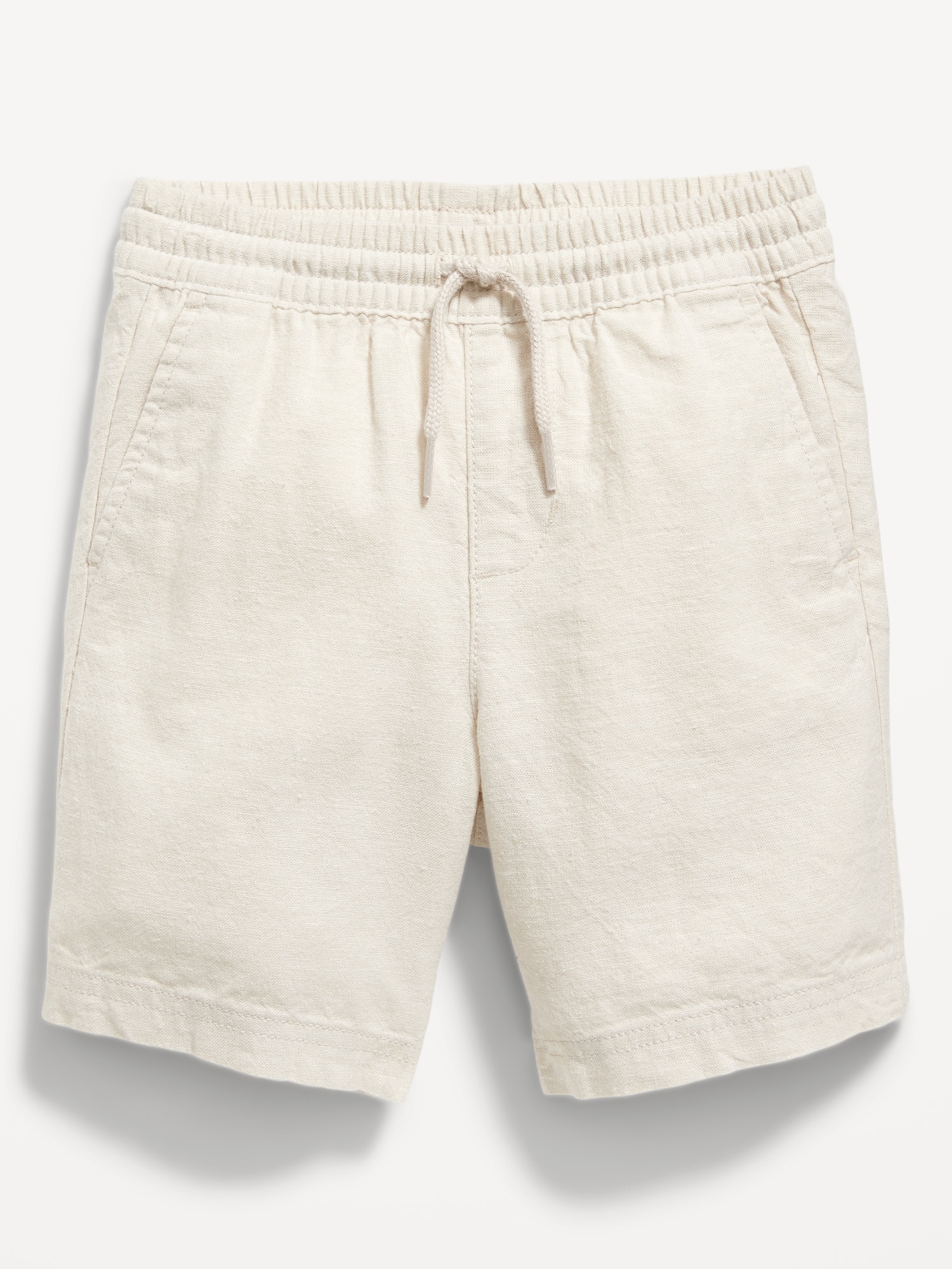 Functional-Drawstring Linen-Blend Shorts for Toddler Boys Hot Deal