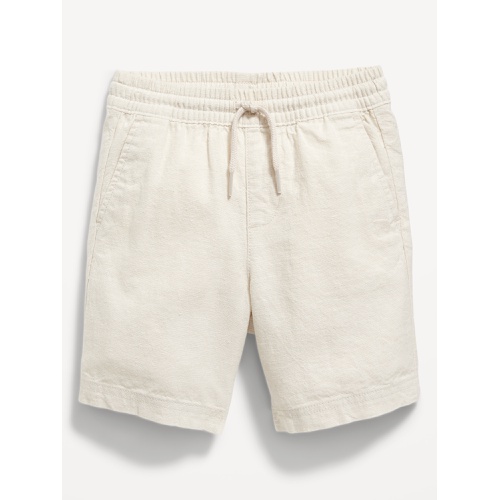 올드네이비 Functional-Drawstring Linen-Blend Shorts for Toddler Boys Hot Deal