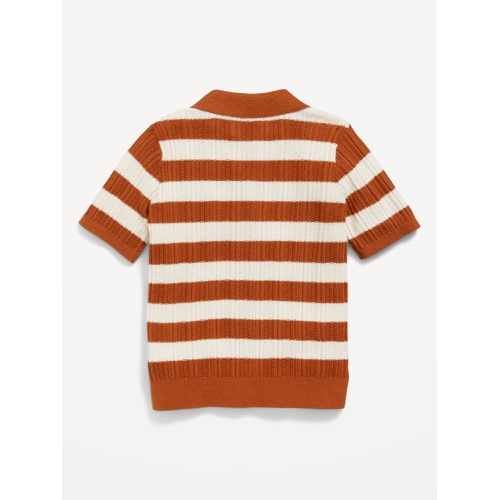 올드네이비 Striped Button-Front Pocket Sweater for Toddler Boys