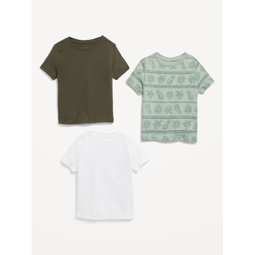 올드네이비 Short-Sleeve T-Shirt 3-Pack for Toddler Boys Hot Deal