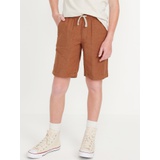 Linen-Blend Shorts for Boys (At Knee) Hot Deal