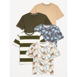 Softest Crew-Neck T-Shirt 5-Pack for Boys Hot Deal