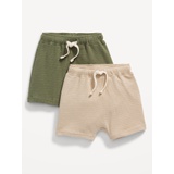Thermal-Knit Pull-On Shorts 2-Pack for Baby Hot Deal