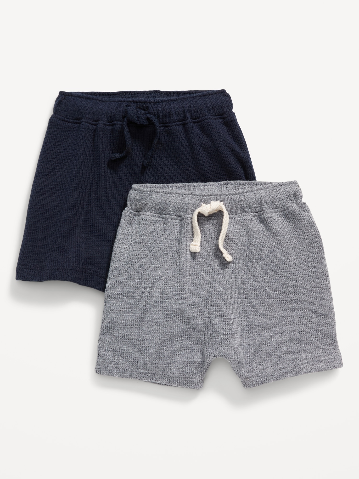 Thermal-Knit Pull-On Shorts 2-Pack for Baby Hot Deal