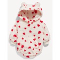 Unisex Hooded Critter One-Piece Romper for Baby