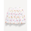 Embroidered Tulle Tutu Skirt for Toddler Girls