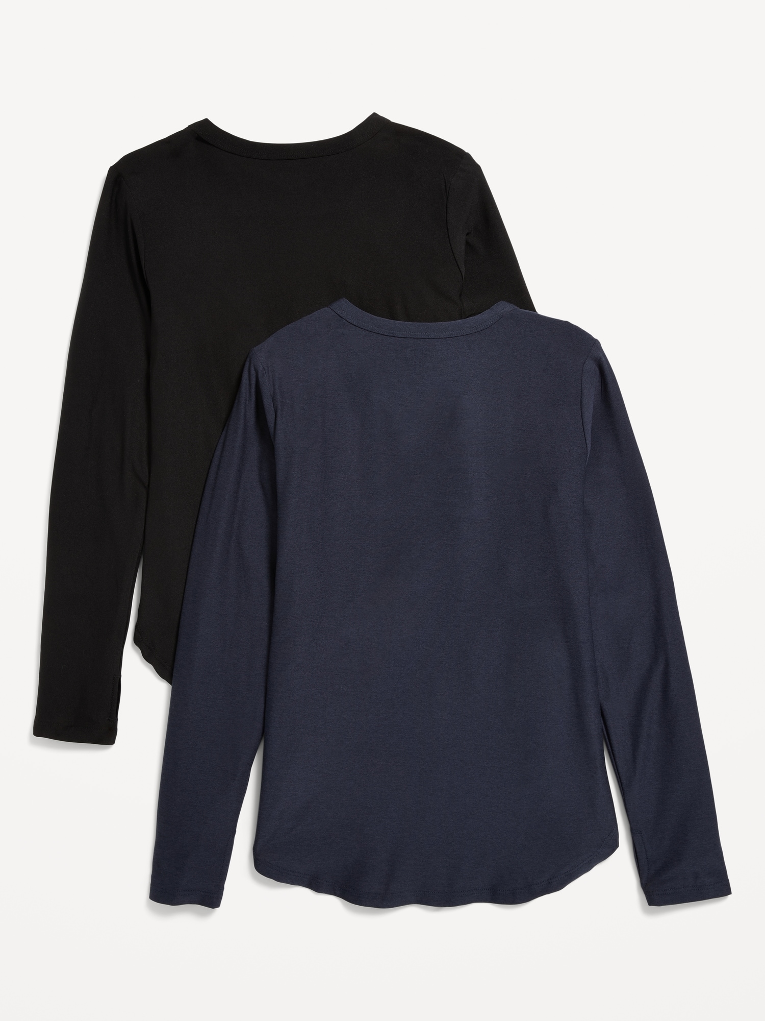 올드네이비 Cloud 94 Soft Go-Dry Long-Sleeve T-Shirt 2-Pack for Girls