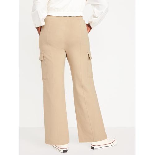 올드네이비 High-Waisted Dynamic Fleece Cargo Trouser Pants