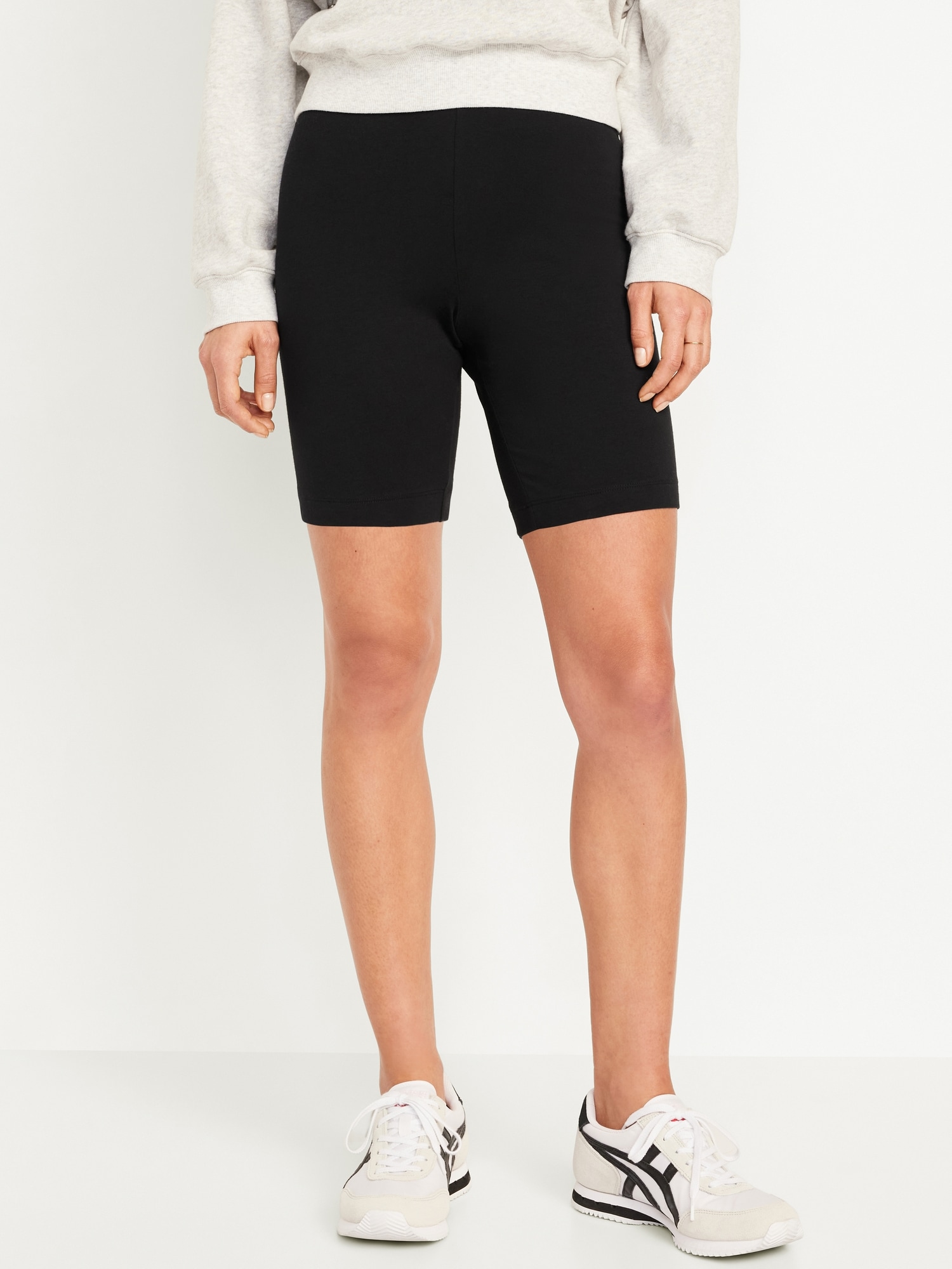 올드네이비 High-Waisted Biker Shorts 3-Pack -- 8-inch inseam