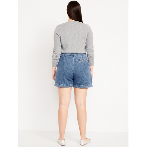 올드네이비 Extra High-Waisted Taylor Trouser Shorts -- 5-inch inseam