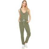 Paige Christy Utility Jumpsuit in Vintage Ivy Green