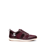 Colten Embossed Leather & Suede Sneaker