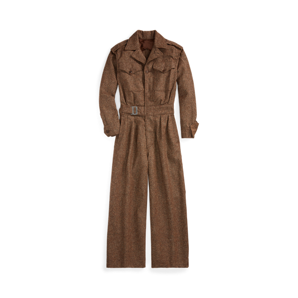 Wool Tweed Coverall