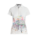Tailored Fit French Quarter-Motif Polo