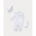 Cotton Christening Coverall
