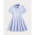 Cotton Oxford Shirtdress