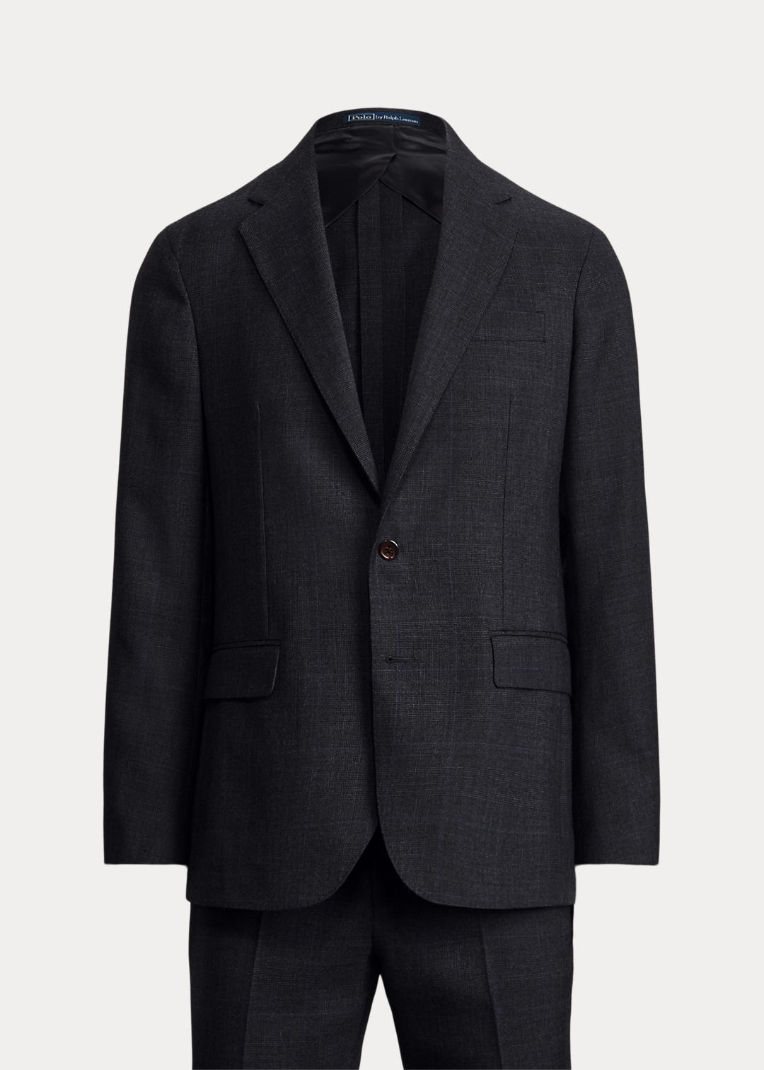 Polo Soft Glen Plaid Wool Twill Suit