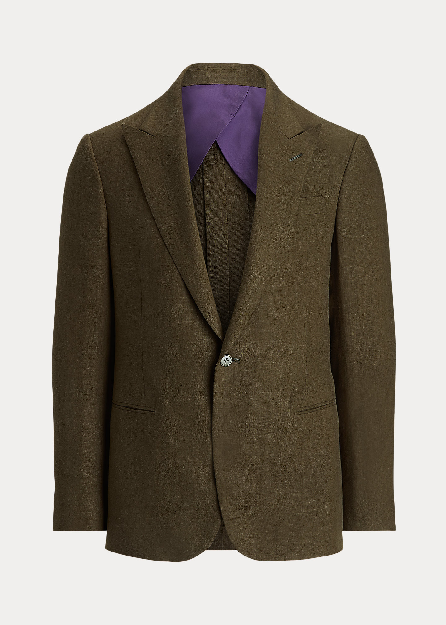 Kent Hand-Tailored Linen Tuxedo Jacket