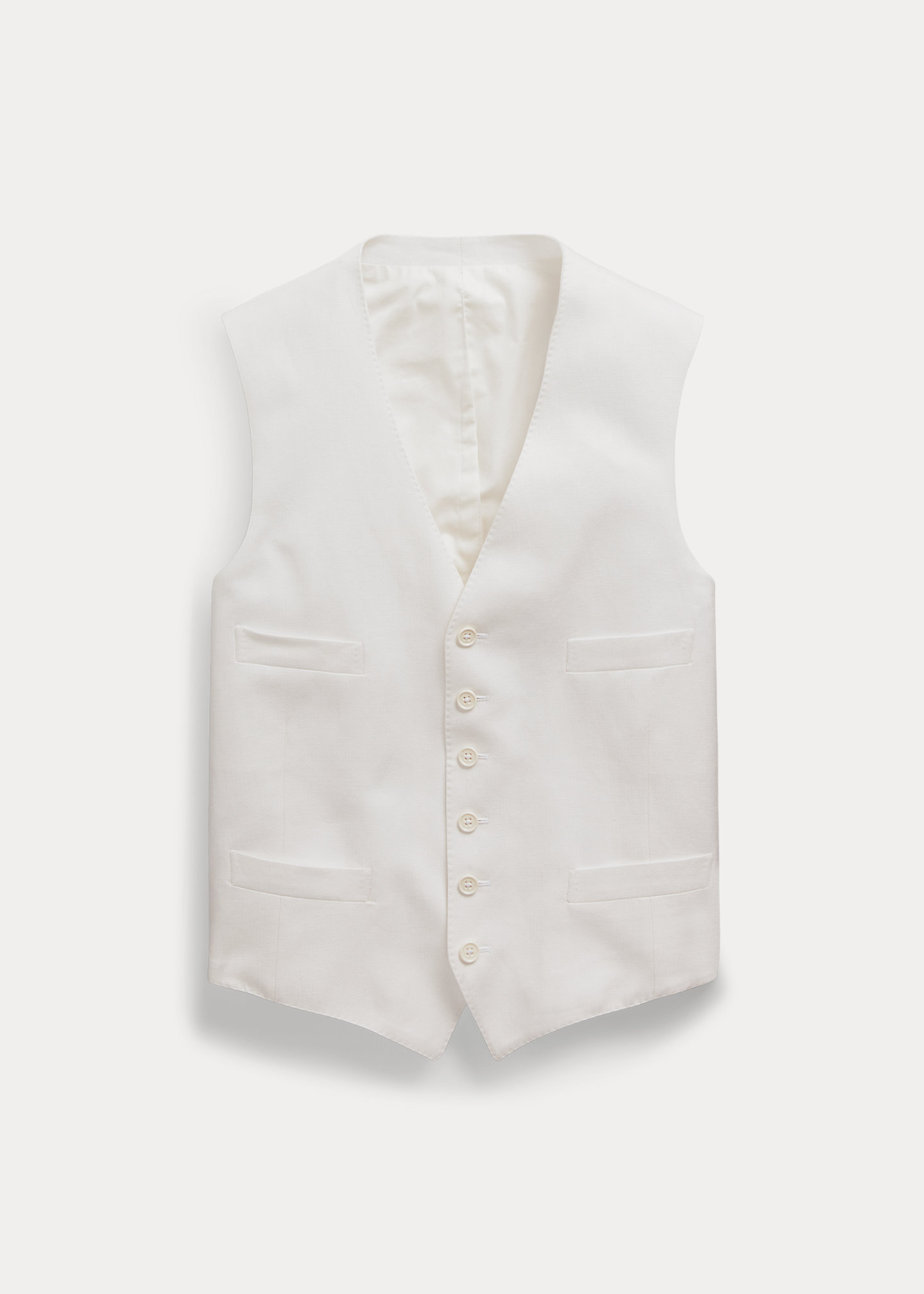 Hand-Tailored Herringbone Vest