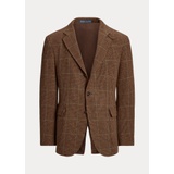 Tick-Weave Tweed Suit Jacket