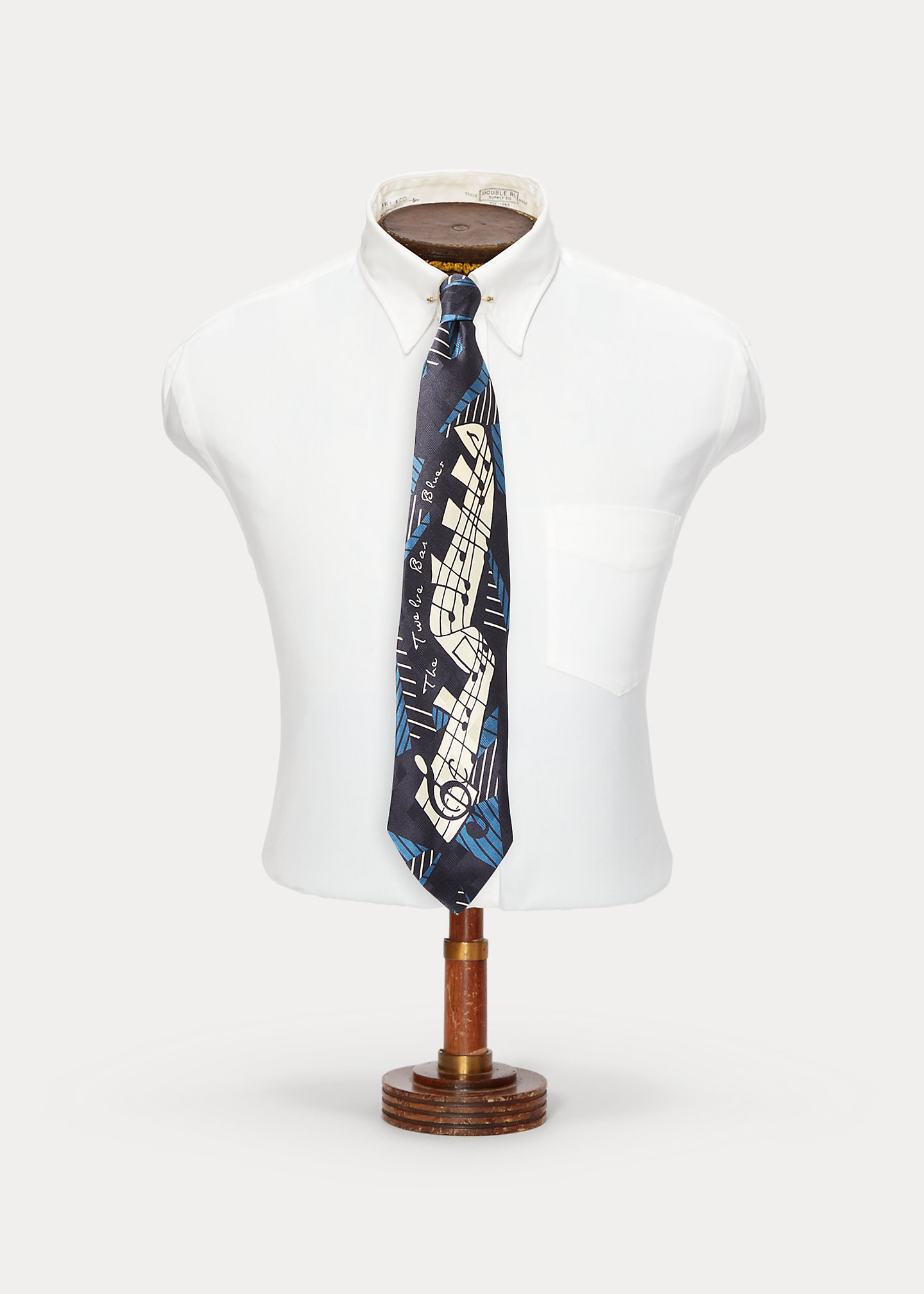 Handmade Musical-Note Silk Tie