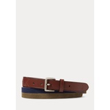 Two-Tone Suede Belt