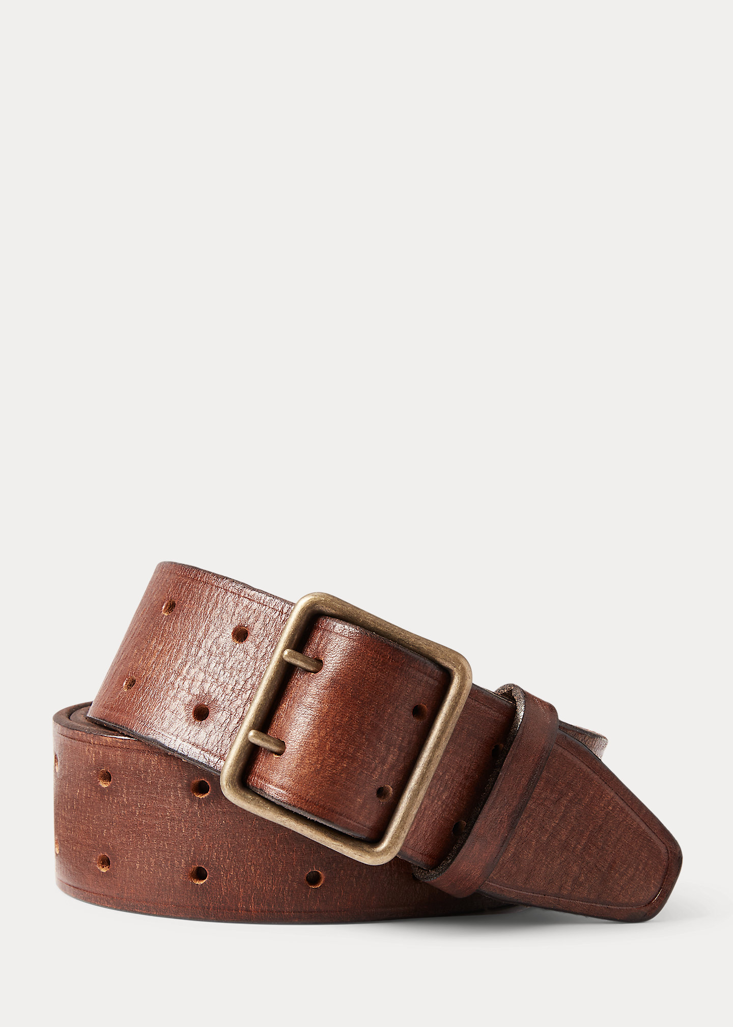 Leather Double-Prong Belt