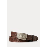 Hand-Tooled Leather Belt