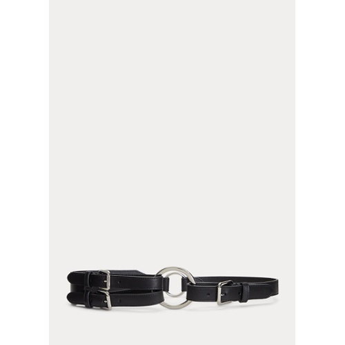 폴로 랄프로렌 Tri-Strap O-Ring Leather Belt