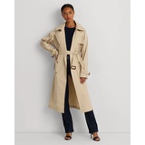 Belted Cotton Poplin Trench Coat