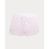 Gingham French Terry Short
