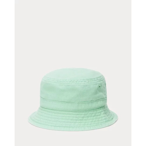 폴로 랄프로렌 Polo Bear Cotton Twill Bucket Hat