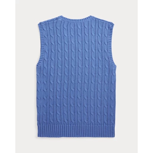 폴로 랄프로렌 Cable-Knit Cotton Sweater Vest