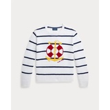 Knit-Anchor Cotton Sweater