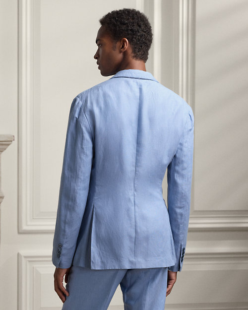 폴로 랄프로렌 Hadley Hand-Tailored Silk-Linen Jacket
