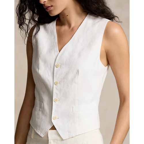 폴로 랄프로렌 Linen-Cotton Vest