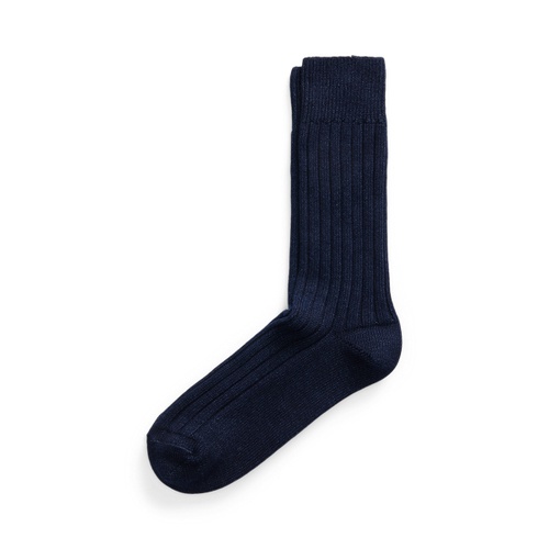 폴로 랄프로렌 Indigo Stretch Cotton-Blend Socks
