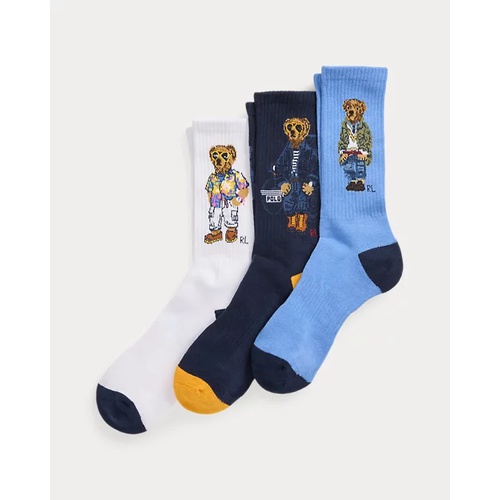 폴로 랄프로렌 Polo Bear Crew 3-Sock Gift Set